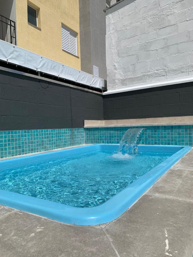 Apto Centro Ubatuba Com Varanda Gourmet, Suite E Piscina Exterior photo
